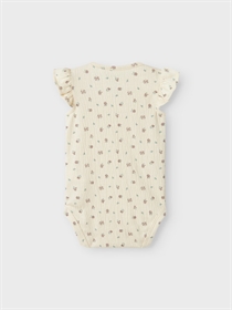 NAME IT Kortærmet Body Jannis Bleached Sand